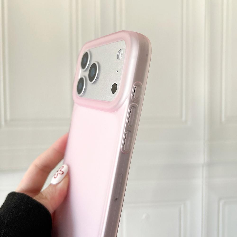 Carcasă Transparentă Culoare Bomboane de Lux Pentru iPhone Air 17 16 15 14 13 12 Pro Max Plus 16E Carcasă Moale din Silicon Mată Transparentă 16+