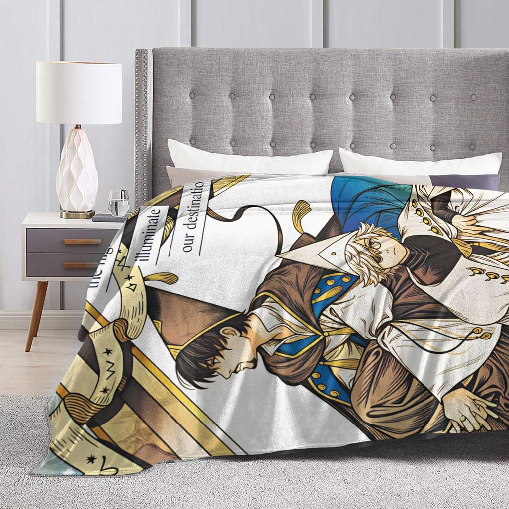 Witch Hat Atelier Blankets Travel Flannel Throw Blanket For Bedroom Warm Soft Quality Bedspread Gift Idea