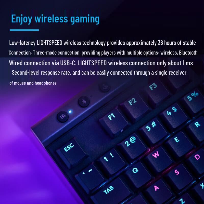 Logitech G G515 TKL Wireless Mechanical Gaming Keyboard