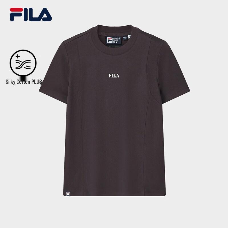FILA Women s Embroidered Logo Cotton T-Shirt M