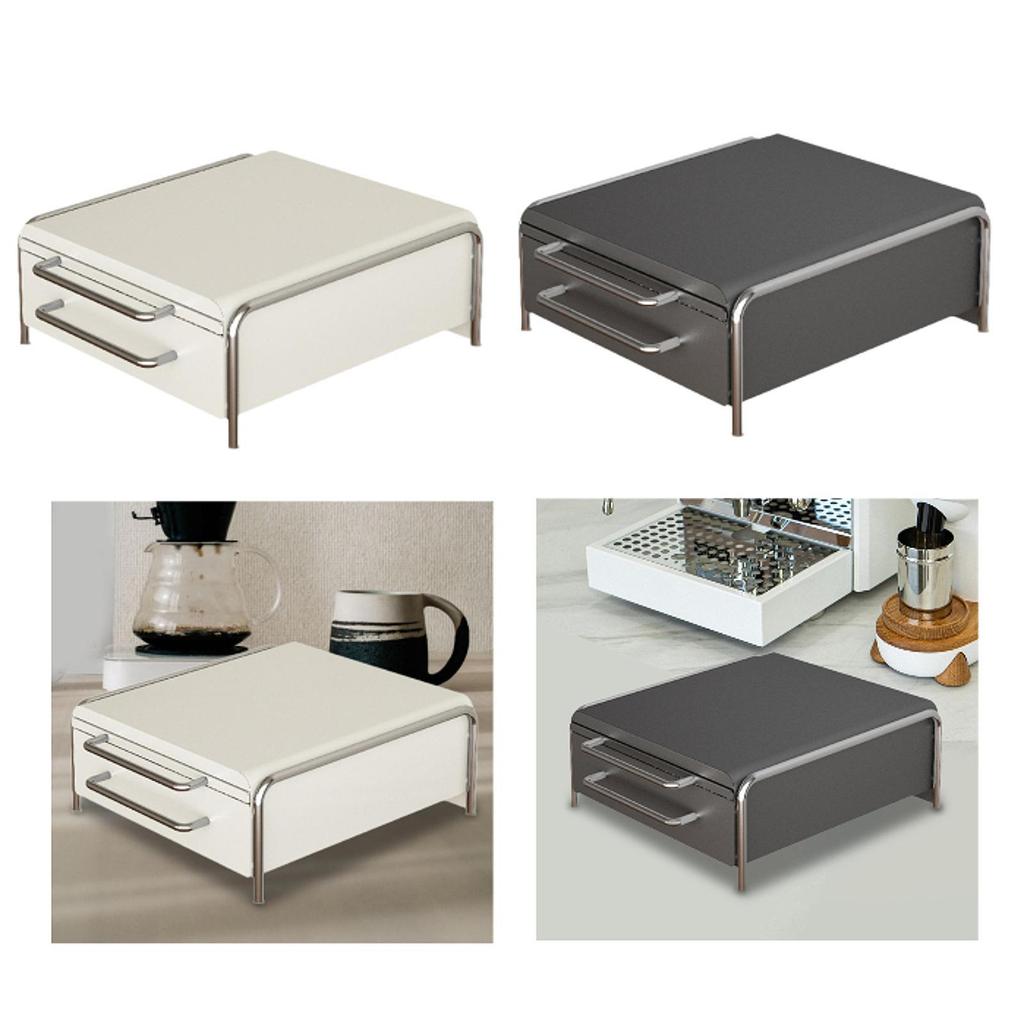 Coffee Pod Storage Drawer Desktop Countertop Capsule Dispenser White