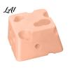 Cute Mechanical Keyboard Keycap 4PCS Cheese Keycaps 3D Printed Macaron Color Key Caps for Cross Axis Switches Decorative Set Gaming Keyboards