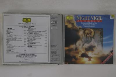 CD NIGHT VIGIL - St Petersburg Litany POCG1814 DEUTSCHE GRAMMO 1994 Japan Classical Used