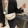 Solid Color New Women's Bag Summer Versatile Shoulder Messenger Bag Niche Casual Versatile Wide Shoulder Strap Women's Bag