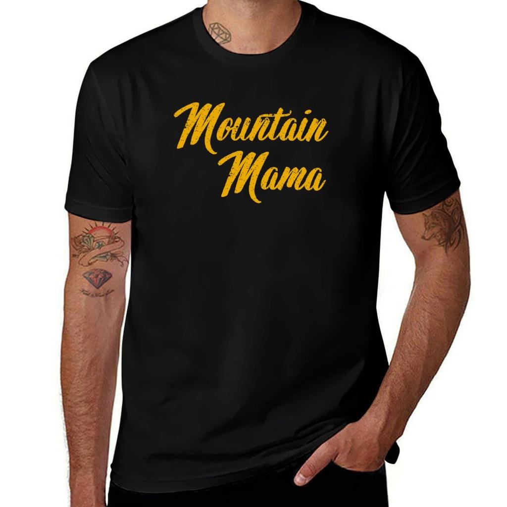 West Virginia Mountain Mama Tshirt T Shirts For Man Graphic Tees Tshirt