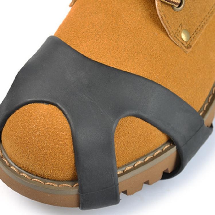 NonSlip Winter Ice Grippers with 10 Teeth Ice Snow Grip Snow Ice Claw Winter Shoe Boot Cleats Ice Grippers Enduring