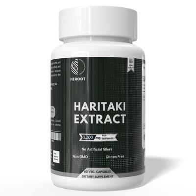 Haritaki 1200 mg 60 Vegetarische Kapseln | Haritaki Kräuterergänzung