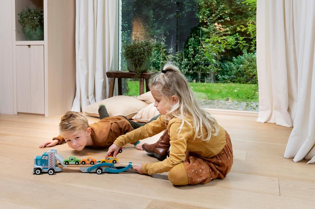 Scratch Carry Carry a wooden Carrier dřevěné autíčko na svahu autíčko 6181098 originální produkt (Poškrábat) auto!