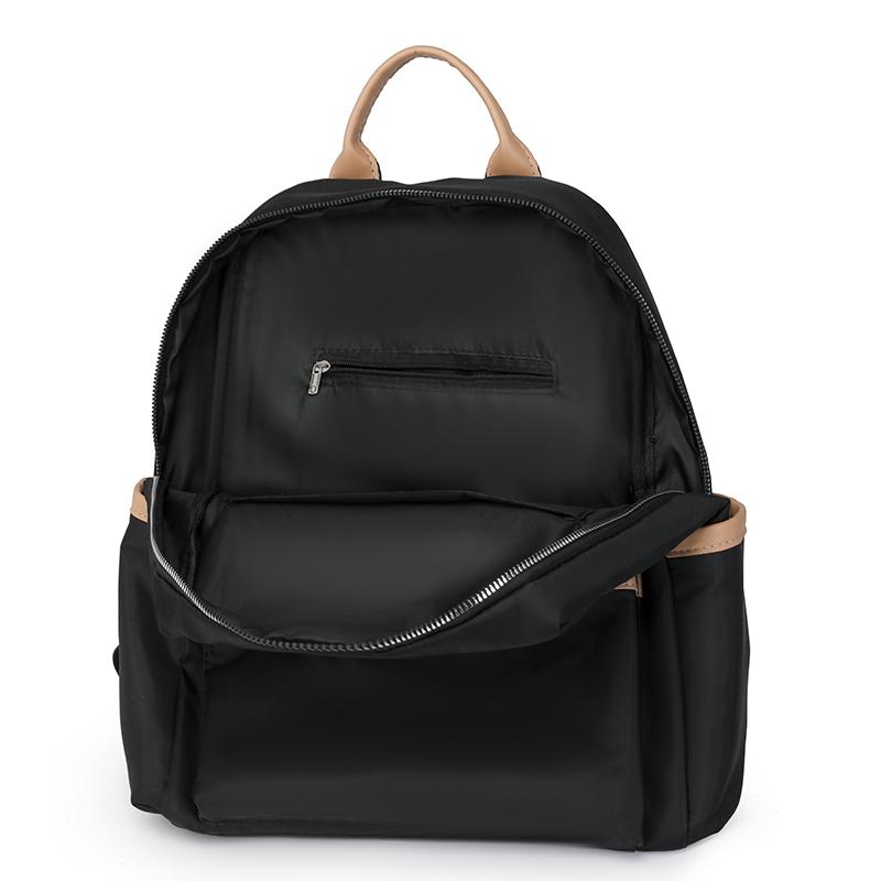 Nylon Small Backpack Women's Lightweight Commuter Backpack Student Travel Schoolbag