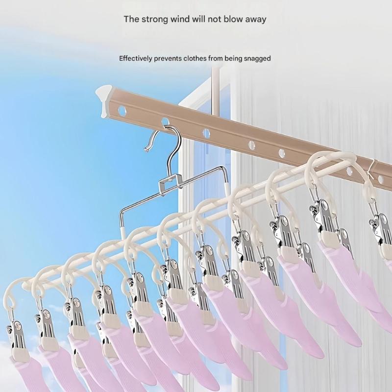 Edelstahl Socken Kleider Wäscheständer 20 Clips Rostfrei Wäsche Organizer Für Innen Außen Reisegebrauch