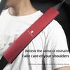 Car Seat Belt Cover Shoulder Seat Belt Cushion Pad Suitable for Peugeot 107 408 4008 308 3008 5008 508 2008 208 301H