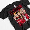 Haikyuu T-shirt Volleyball Kuroo Tetsurou Kozume Kenma Sport Anime Shirt Black