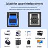 BURLEFRAN Type-C to USB 3.0 Type-B Square Port Data Cable
