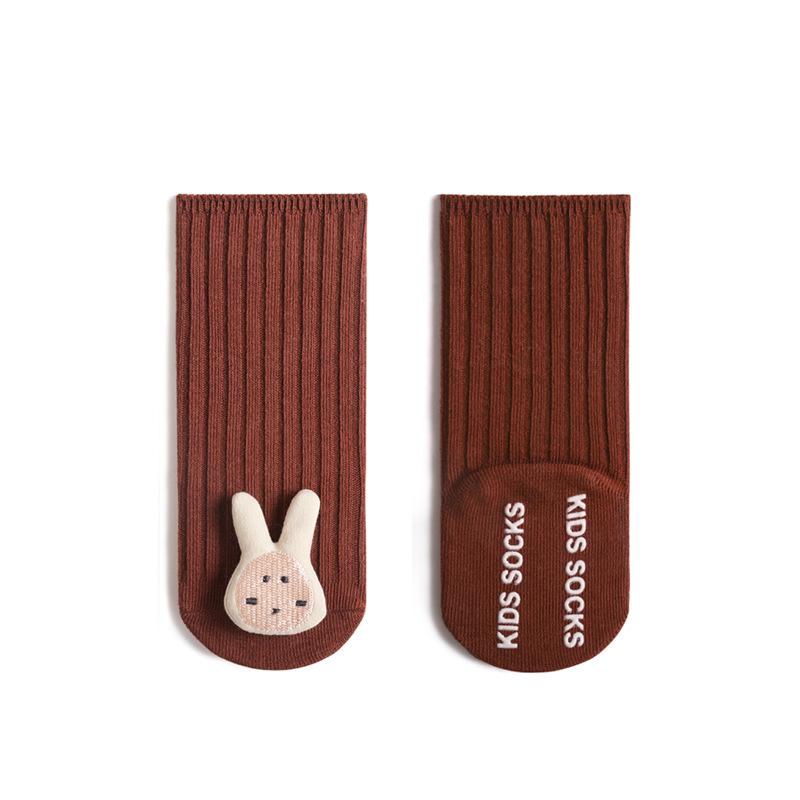 New Cute Cartoon Animal Baby Socks Winter Autumn Soft Warm Cotton Non-slip Soled Newborn Toddler Boy Girl Socks
