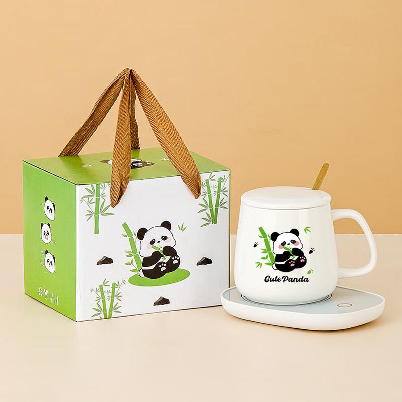 MINGHUI Ceramic Insulated Coffee Mug