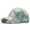 Hat Female Flower Pattern Cap Internet Celebrity Tide Outdoor Leisure Travel Sun Shade Baseball Cap