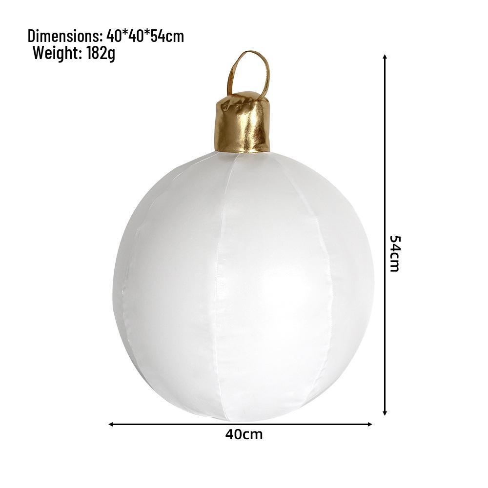 Christmas Inflatable Outdoor Ball Decoration for Festive Atmosphere