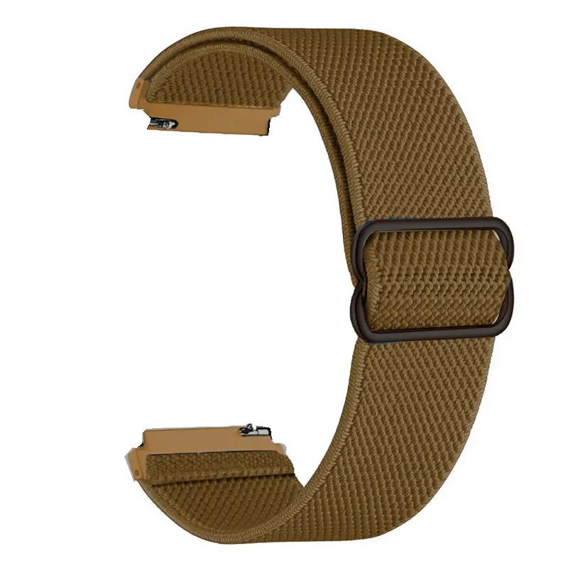 Nylon-Schlaufengurt für Garmin Forerunner 965 55 165 265/Active 6-5/Venu 3-2 Huawei Watch 5-4 Armband für Garmin Approach S50