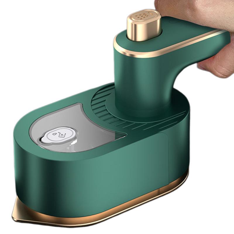 

Wow Mini Handheld Garment Steamer: Portable, Small Steam Iron for Clothes & Home Use US Standard - Not for Domestic Use зелёный