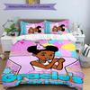 3pcs Gracie's Corner9 pattern bedding set duvet cover set includes duvet cover &pillowcases, perfect all season bedroom decoration & gift