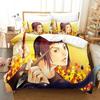 3D Printing Anime Bakuman Bedding Set Single Twin Full Queen King Size Bed Set Adult Kid Bedroom Duvet Cover Sets