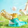 Cartoon Whale Baseball Pitching Machine with Ball Baseball Launcher  Parent-Child Interaction