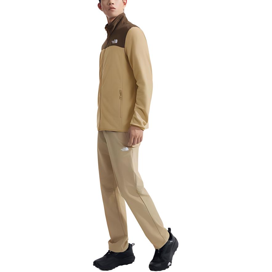 THE NORTH FACE Glacier FW24 Fleece Clothing Men's Stone Tan NF0A8AYK-8HO