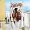 Kobe Customize Your Name Beach Towel Quickdry Soft Microfiber For Beach Bathroom Outdoor Swimming Pool Camping Picnic Yoga Diving Vacation Accessories