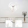Acrylic Wall Clock, Silent, for Hanging In The Office Or Living Room, Ideal Housewarming Gift