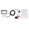 Remote Control Marine Spotlight, Waterproof 12V 100W LED Searchlight for Boats Deck - Perfect for Night Fishing & Navigation