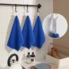 SINLAND Microfiber Cleaning Cloths, Cleaning Towels, for Car Washing, Absorbent, Quick-Drying, 12-Count, Blue