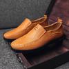 Men's Leather Shoes Simple Fashion Moccasins Genuine Leather Casual Shoes Men's Shoes Summer