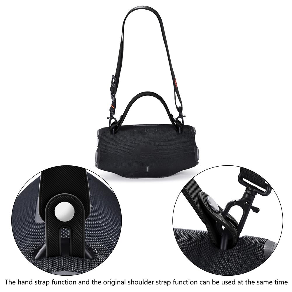 Silicone Removable Speaker Handle Strap Anti-slip Speaker Handle Belt Handle Band for JBL Xtreme 2/ Xtreme 3/Xtreme 4 BT Speaker