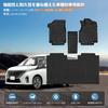 New Serena C28 Floor 3D Floor Mats for Gasoline Vehicles Made of TPE Easy 3D Custom Interior Set of 4 C28 Gasoline Mats, Vehicle-Specific Design,