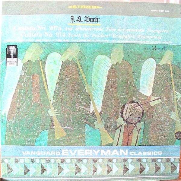 

LP Record JOHANN SEBASTIAN BACH KANTOREI BA Cantata No. 207a Auf Schmetternd SRV231SD VANGUARD 1972 US Classical Used