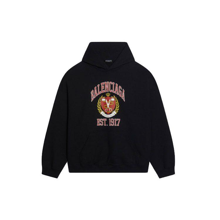 Balenciaga College Wide Fit Hoodie 674986TLV901076