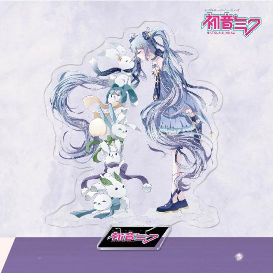 Anime Game Merchandise Hatsune Miku Acrylic Stand Decoration Ornament