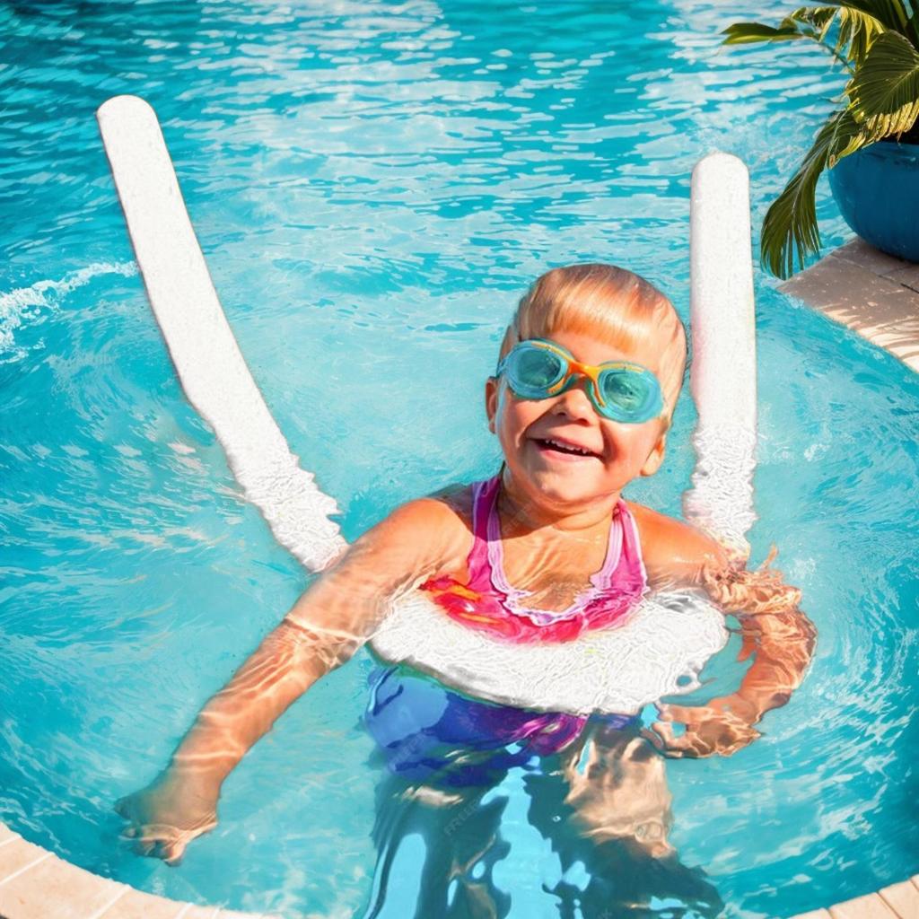 Swimming Pool Noodle Stick Kid Buoyancy Stick Swimming Aid Foam Stick Colorful Float Aid Foam Kids Adult Pool Accessories