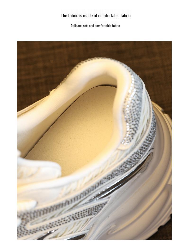 Women's Hidden Heel Chunky Dad Shoes - Autumn 2025 Mesh Casual Sneakers HS6798-1