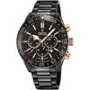 Montre Festina chronographe black - FESTINA - Homme - Etanche 100m - Verre saphir