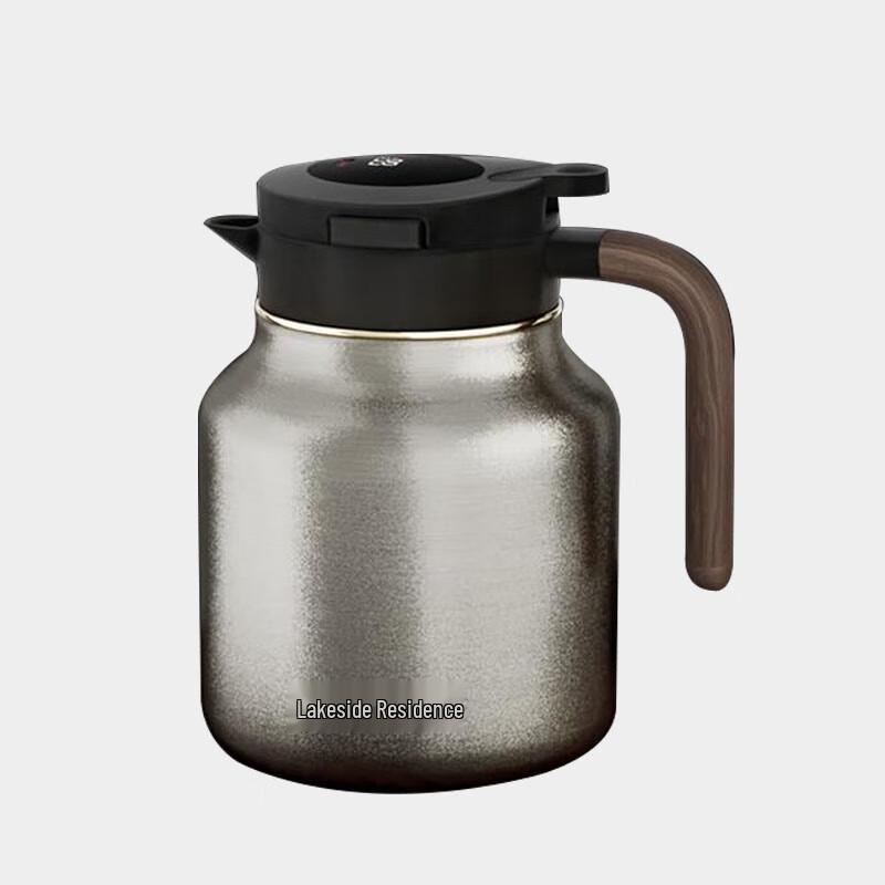 Термос-заварочный чайник TOMIC 1,5 л из чистого титана