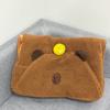 Cozy Plush Capybara Blanket Hood Thick Throw Office Naps Cute Winter Essential