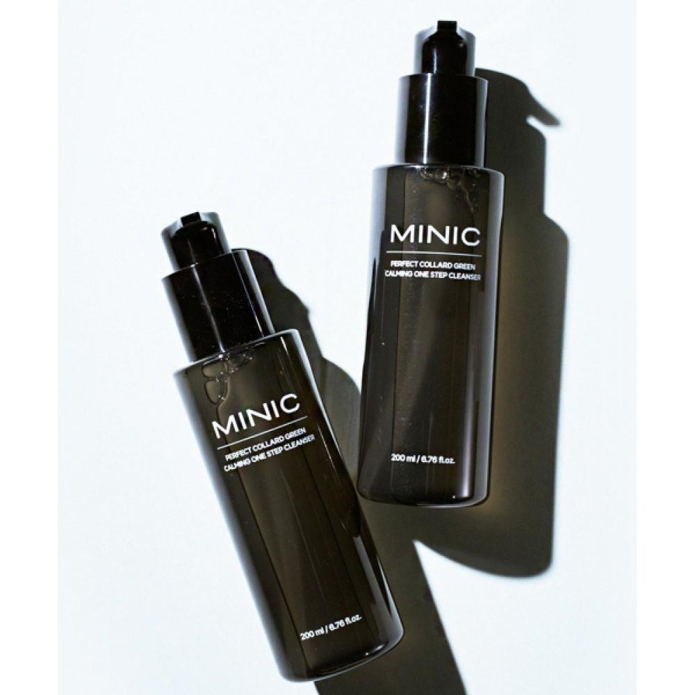 Minic Perfect Collard Green Calming One Step Cleanser 200ml Free 30ml Cleanser