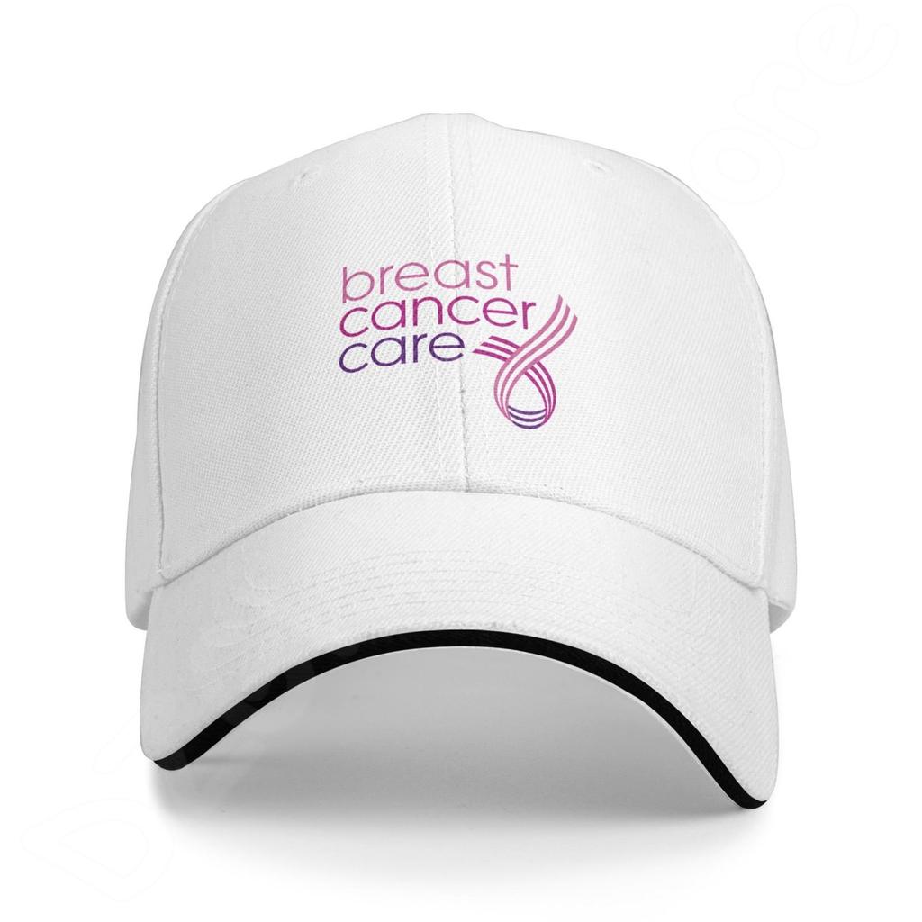 Boné de beisebol com suporte de fita rosa para câncer de mama feminino casual chapéu de proteção solar unissex ajustável boné de caminhoneiro dropshipping