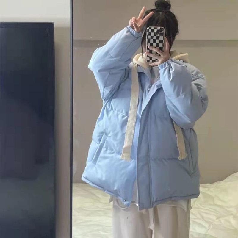

Winter new small padded jacket female student loose padded jacket bread jacket padded jacket trendy S