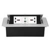 UK Standard 13A/220V Power Socket with Fast Charging USB Type-C for Desktop Counters