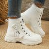 Snow boots new winter velvet thickened Martin boots short boots student warm sports cotton shoes