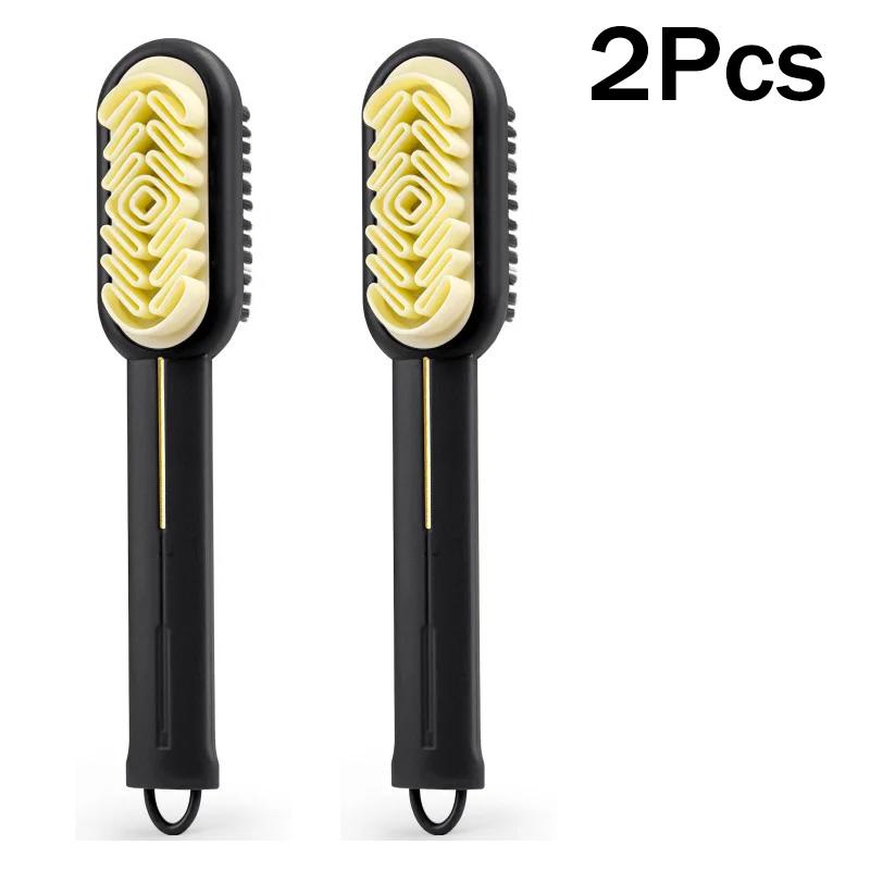 2-in-1 Suede Shoe Brush Rubber Eraser Scrub Cleaner for Suede Nubuck Shoes