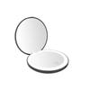 Rechargeable Foldable LED Makeup Mirror - Portable Handheld Vanity Table Mirror with Lights
