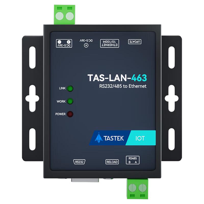 TAS RS232/RS485 zu Ethernet Serielles Servermodul
